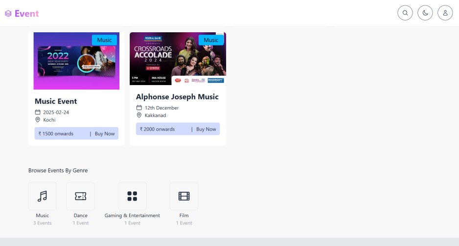 Event Booking Platform